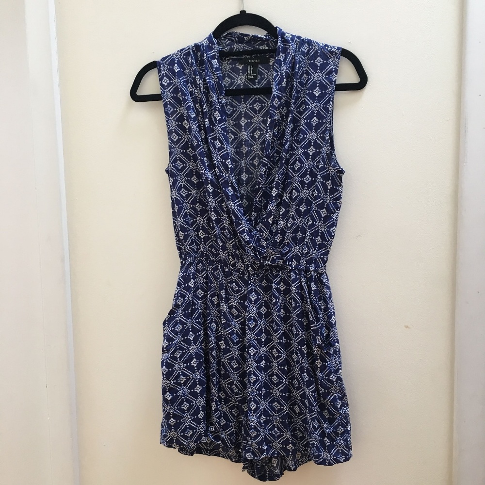 Forever 21 Surplice Romper